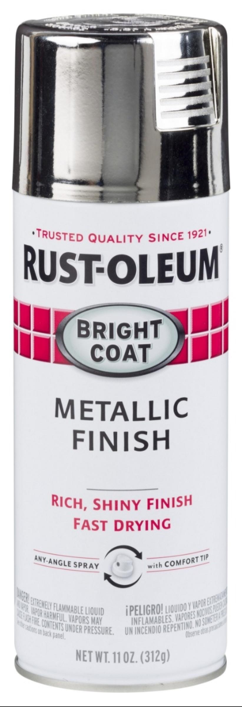 Rust-Oleum Bright Coat Metallic Finish Spray Paint