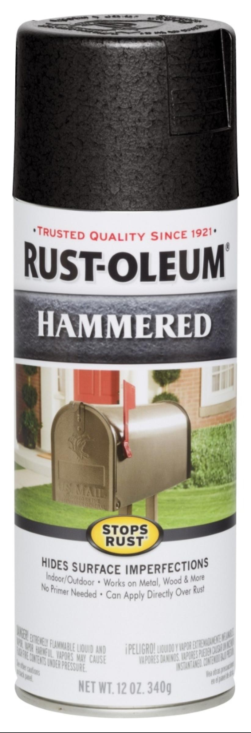 Rust-Oleum Hammered Spray Paint Black