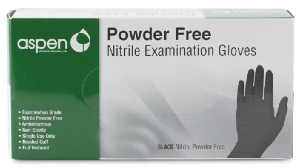 Nitrile PF Exam Gloves 5 Mil (BLACK)