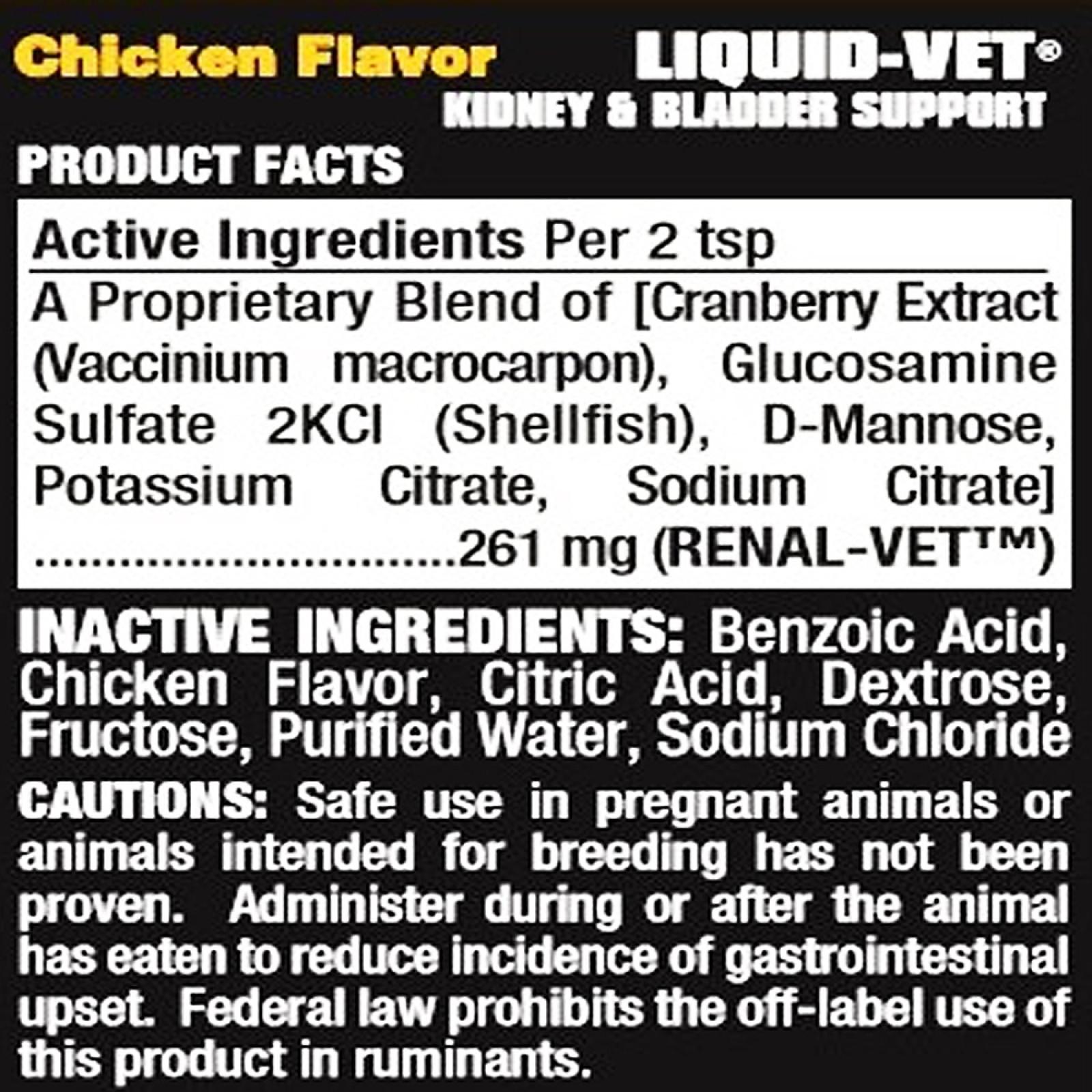 Liquid-Vet® Feline Kidney & Bladder Support Formula