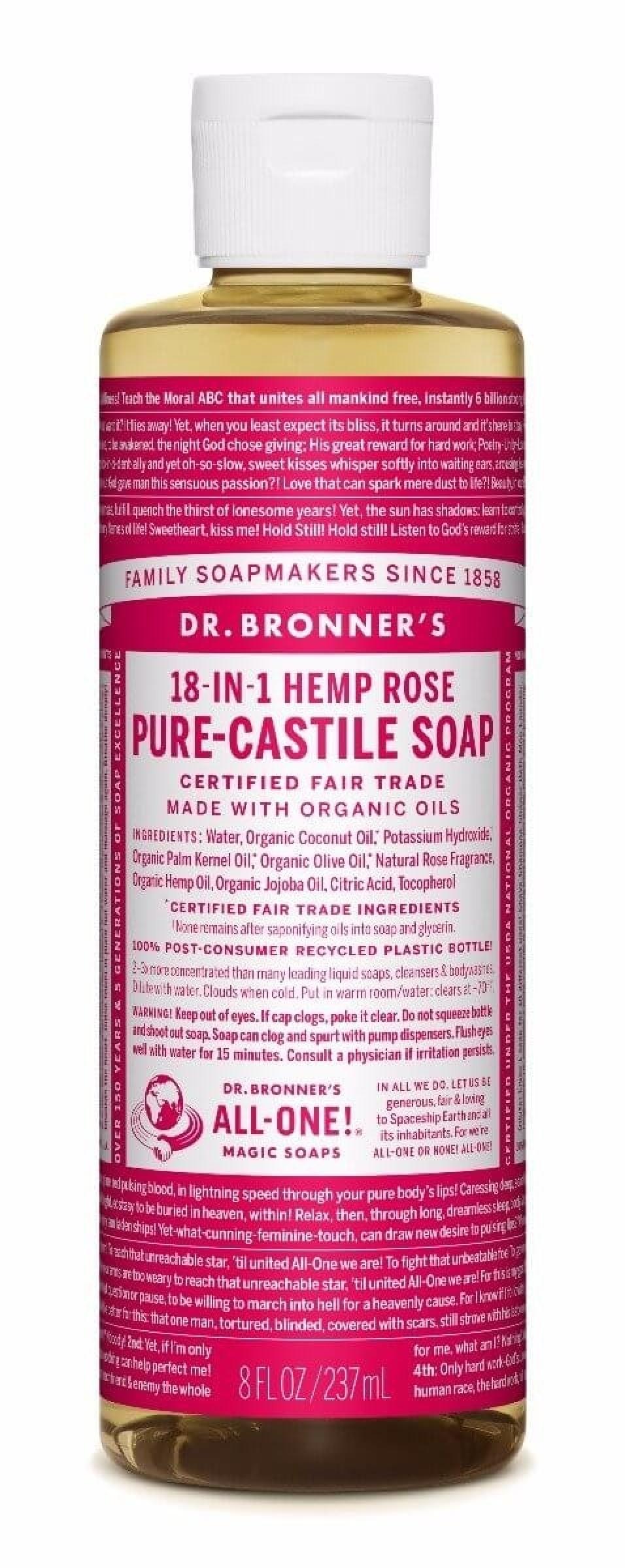 Dr. Bronner's Liquid Castille Soap