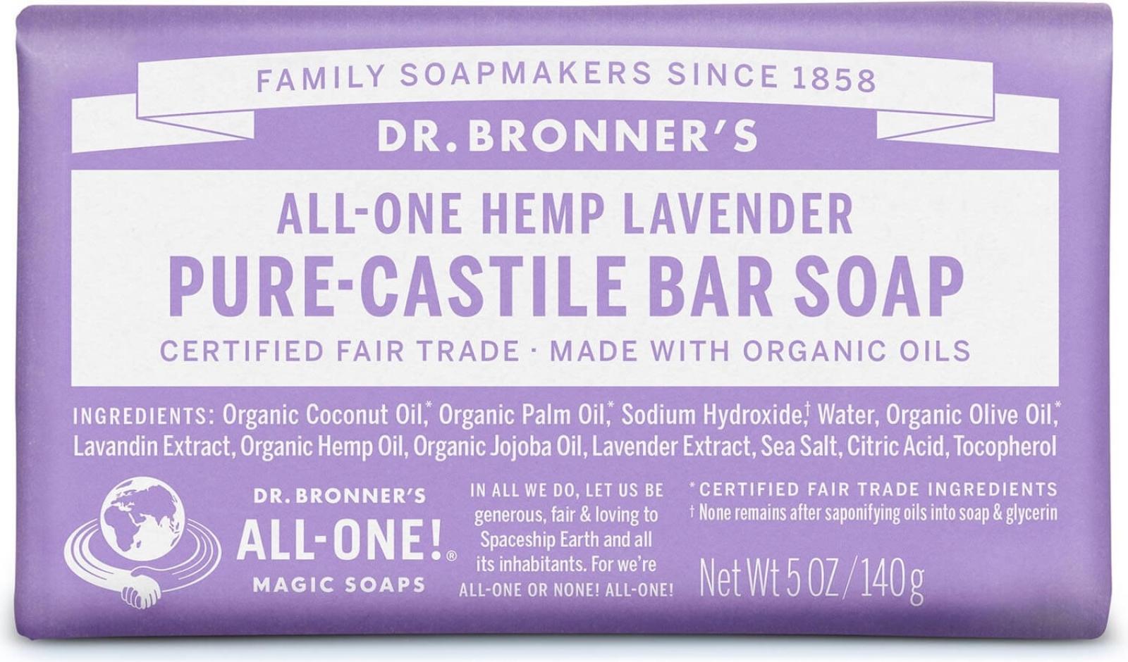 Dr. Bronner's Solid Castille Soap Bar