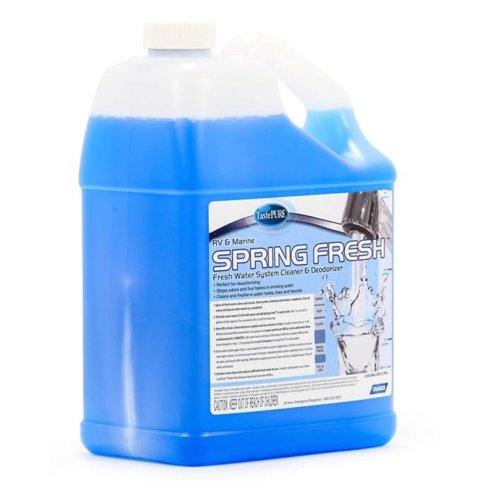 Camco TastePURE Spring Fresh Water System Cleaner 1 gallon