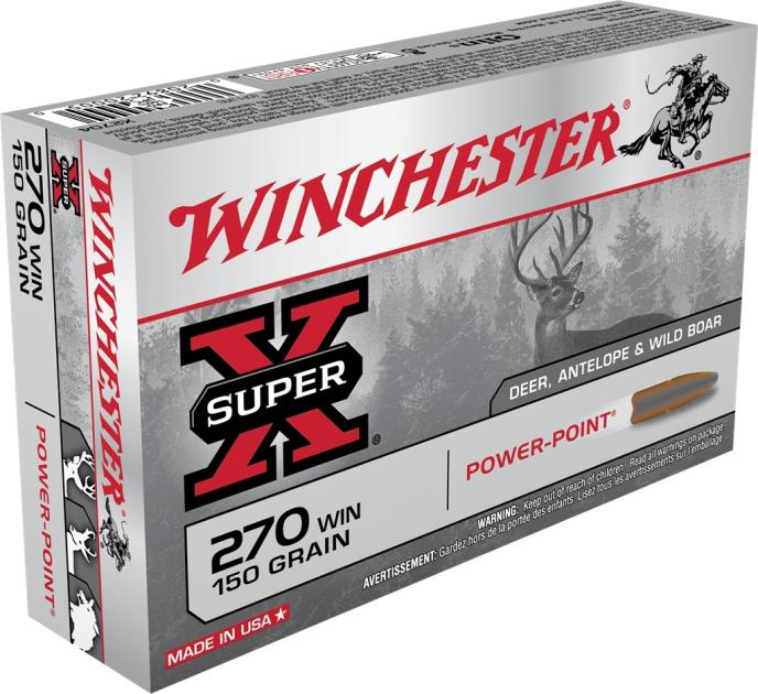 Winchester Super-X 270 Winchester 150 Grain Power-Point