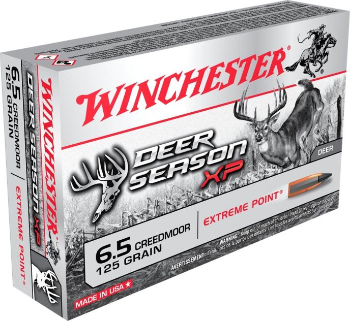 Winchester Deer Season XP 6.5 Creedmoor 125 Grain Extreme Point Polymer Tip