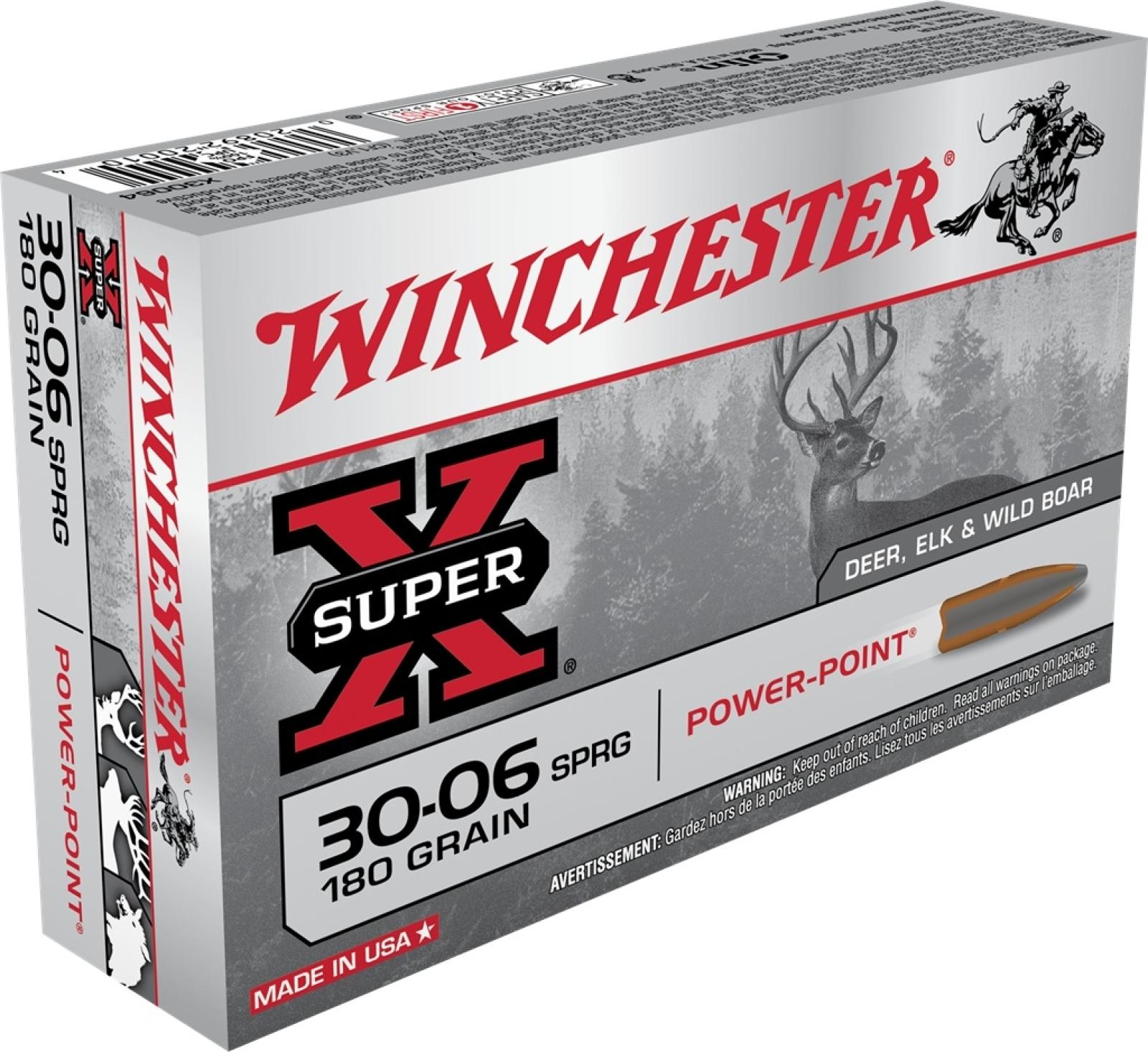 Winchester Super-X 30-06 Springfield 180 Grain Power-Point