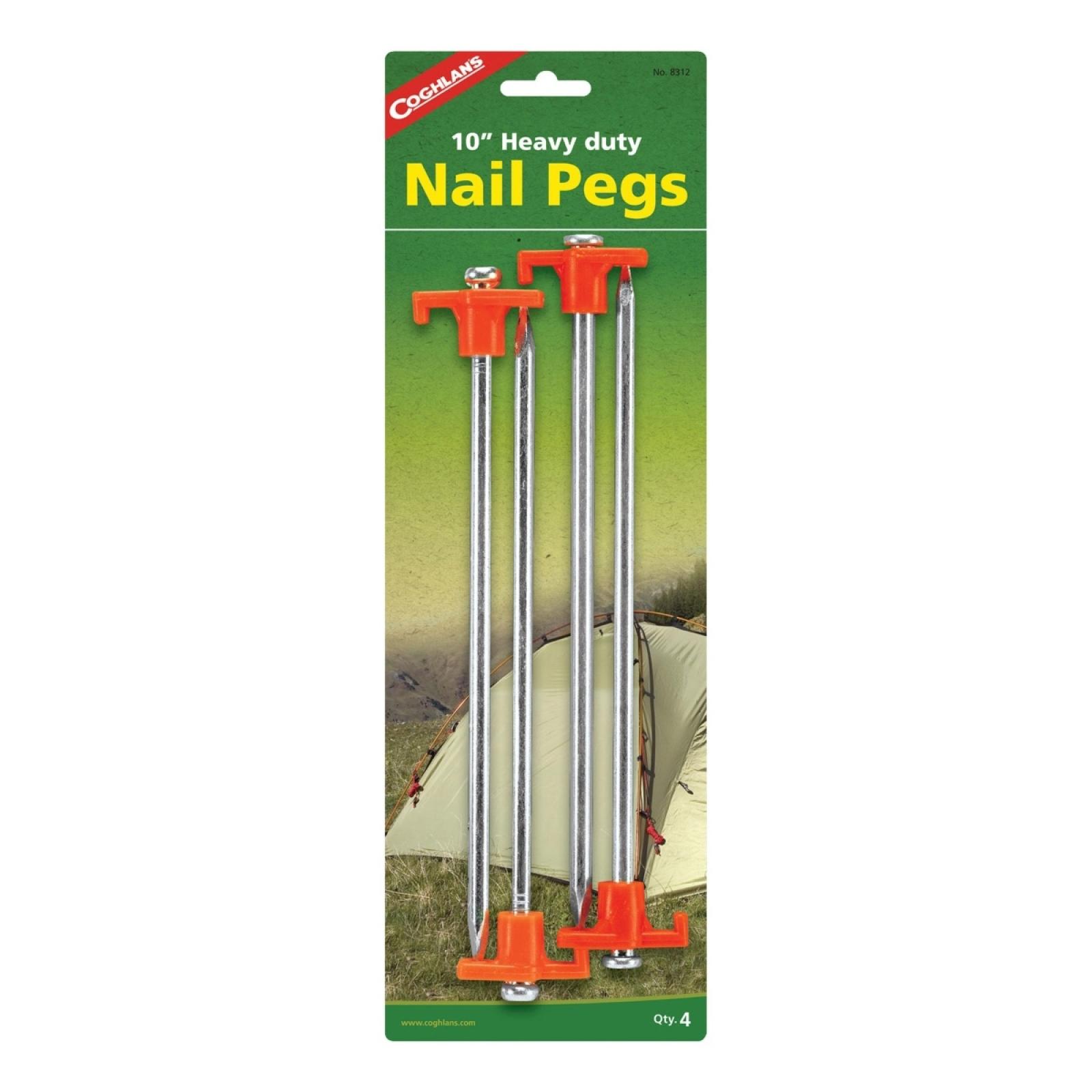 Coghlan Nail Pegs 10" 4 Pack