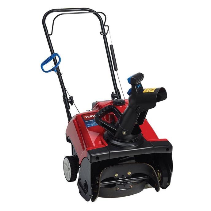 Toro Power Clear 518 ZE (18") 99cc 4-Cycle Single-Stage Snow Blower w/ Electric Start