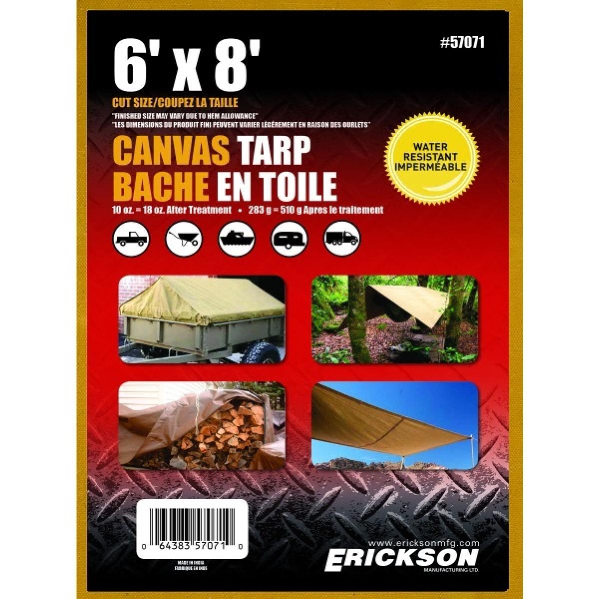 Erickson Canvas Tarp