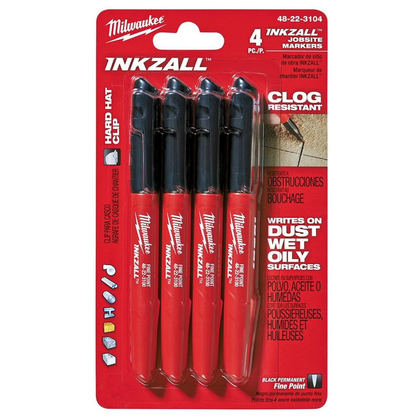 Milwaukee INKZALL™ Fine Point Jobsite Markers