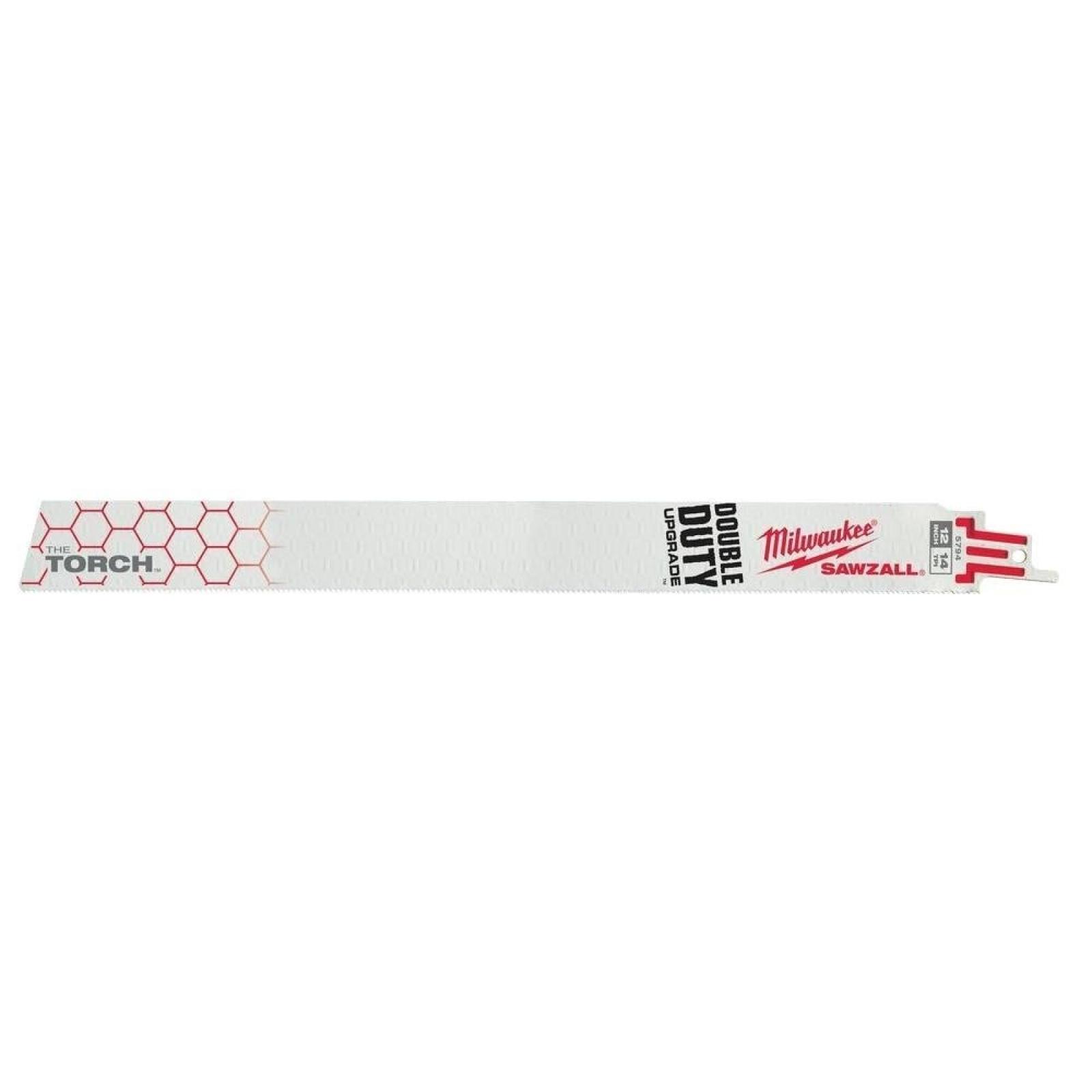 Milwaukee SAWZALL® TORCH Metal Demolition Blades 12in 14 TPI