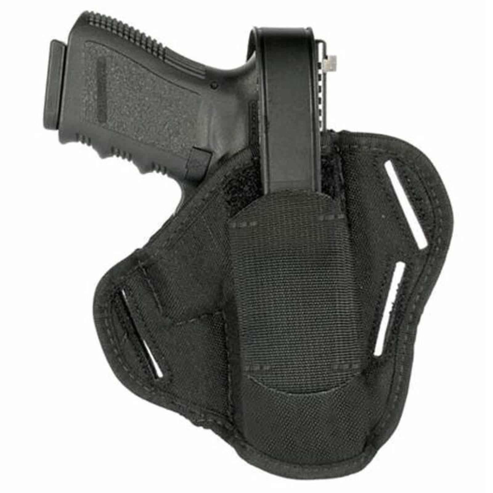 Blackhawk Ambidextrous Pancake Holster 3.25 to 3.75" Barrel Semi Autos Size 6 Nylon Black