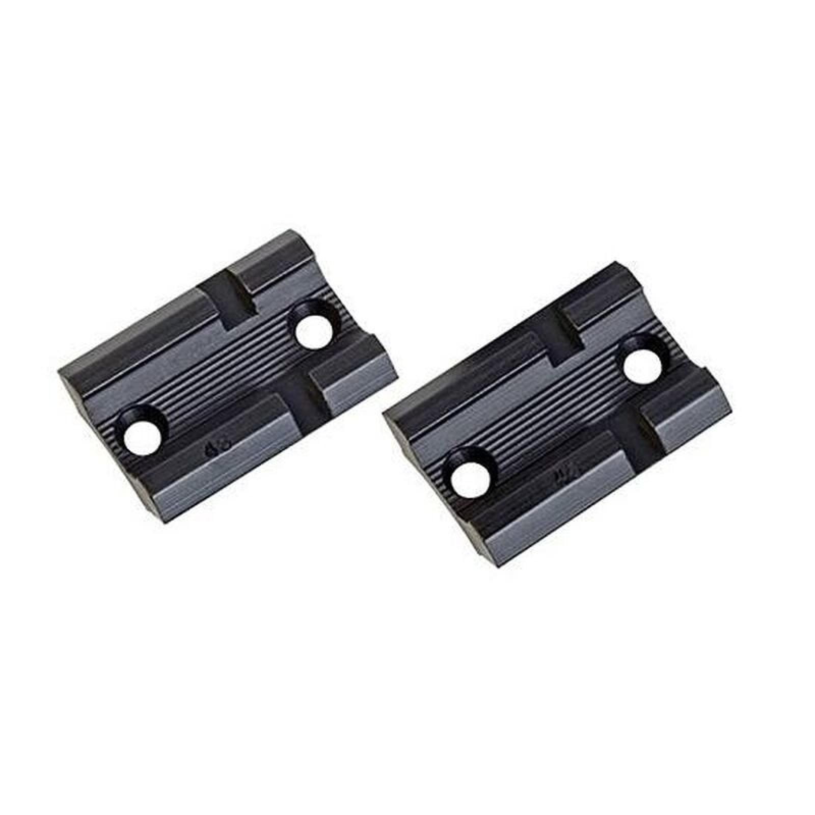Weaver Top Mount Base Pair Savage 110 Accutrigger Matte Black