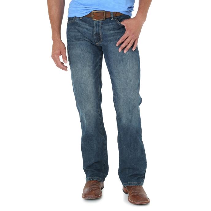 content/products/Men's Wrangler Retro® Slim Fit Bootcut Jean