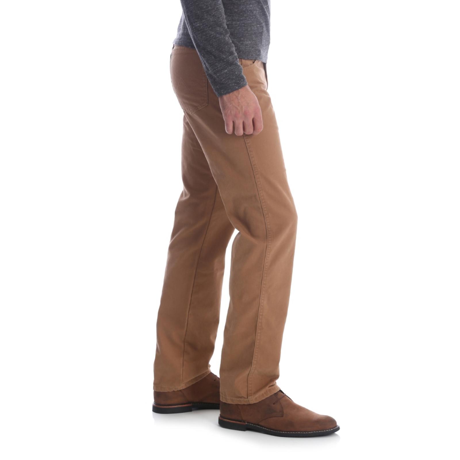 Wrangler Rugged Wear® Regular Fit Straight Leg Canvas Pant