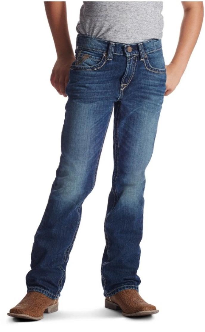 content/products/Ariat Boys B5 Slim Boundary Stackable Straight Leg Jean