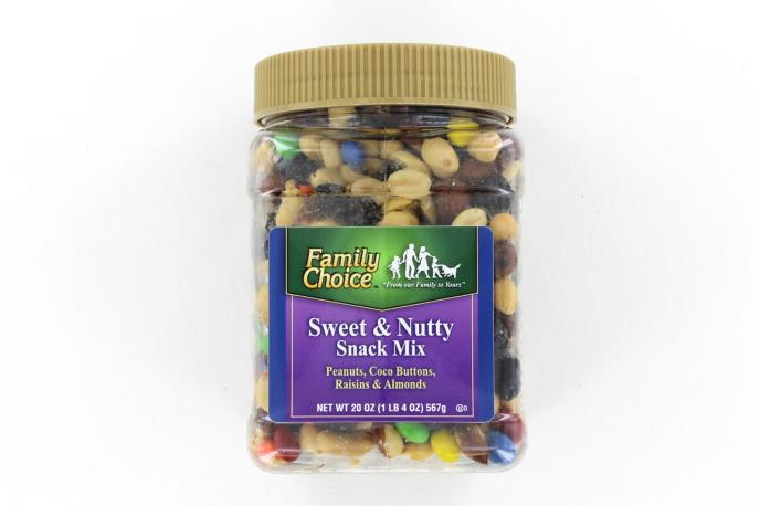 Sweet & Nutty Snack Mix 20 oz