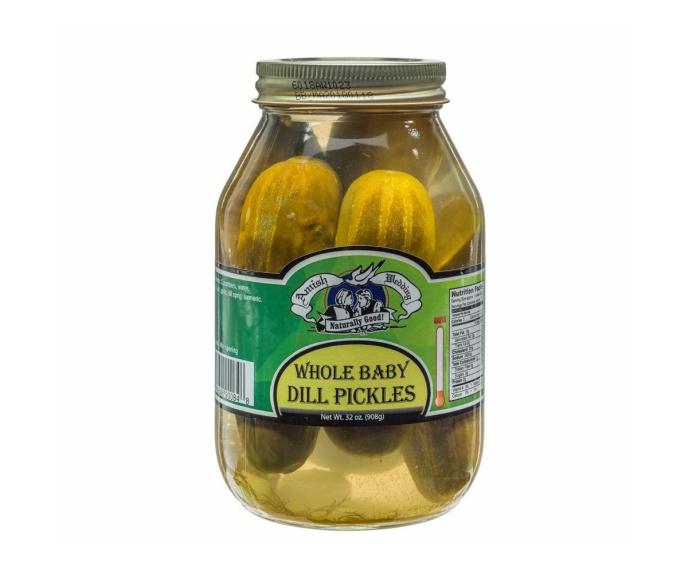 Whole Baby Dill Pickles 32oz