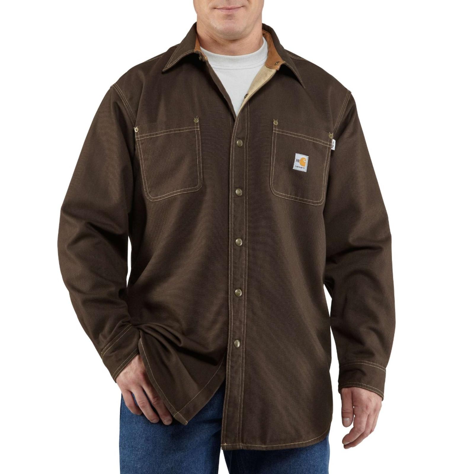 Carhartt Flame-Resistant Canvas Shirt Jac