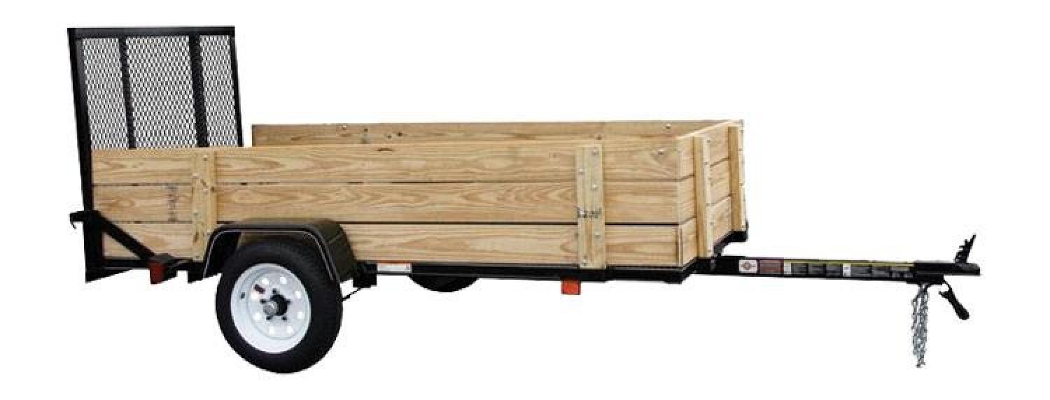 Carry-On Utility Trailer 5x8 Woody