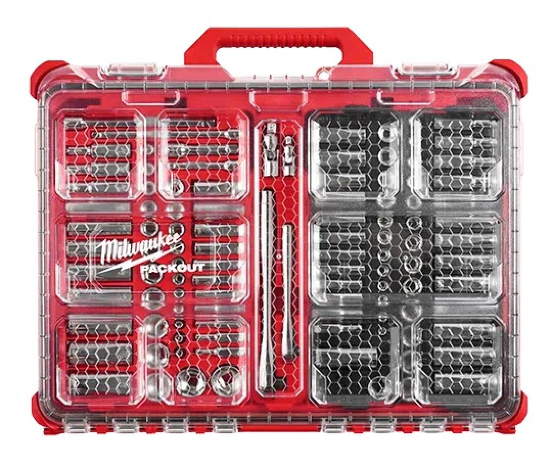 Milwaukee 106pc Ratchet & Socket Set with PACKOUT