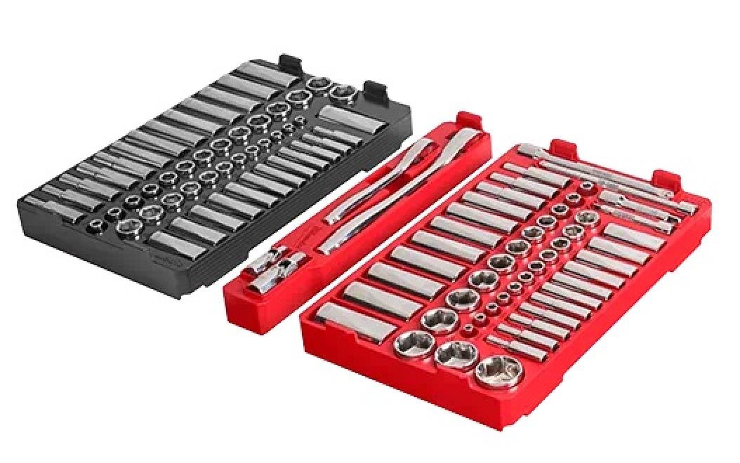 Milwaukee 106pc Ratchet & Socket Set with PACKOUT