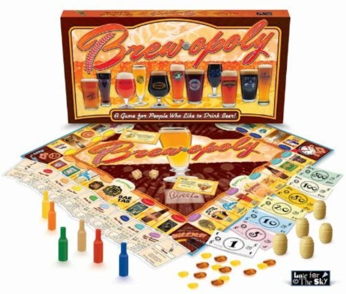 Brew-opoly Board Game Pieces