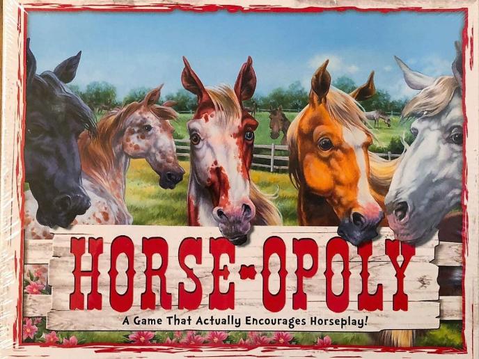 Horse-Opoly Board Game Box