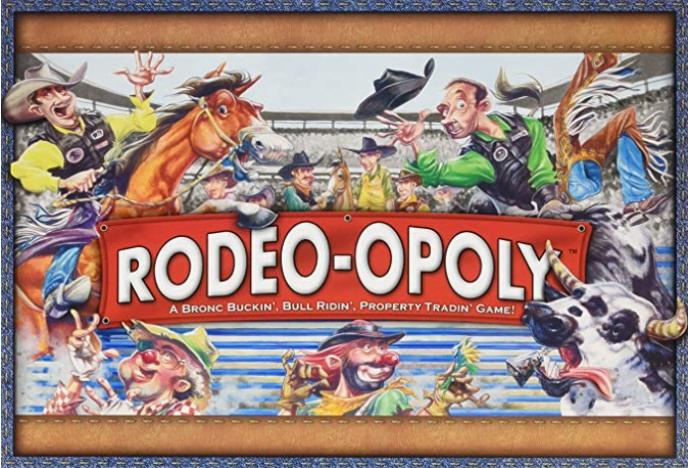 Rodeo-Opoly Board Game Box