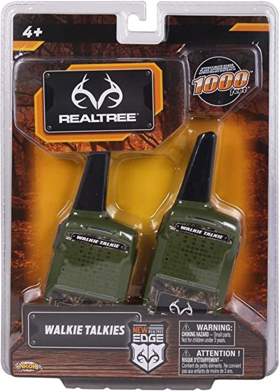 RealTree®1000-Ft Range Walkie-Talkies Box