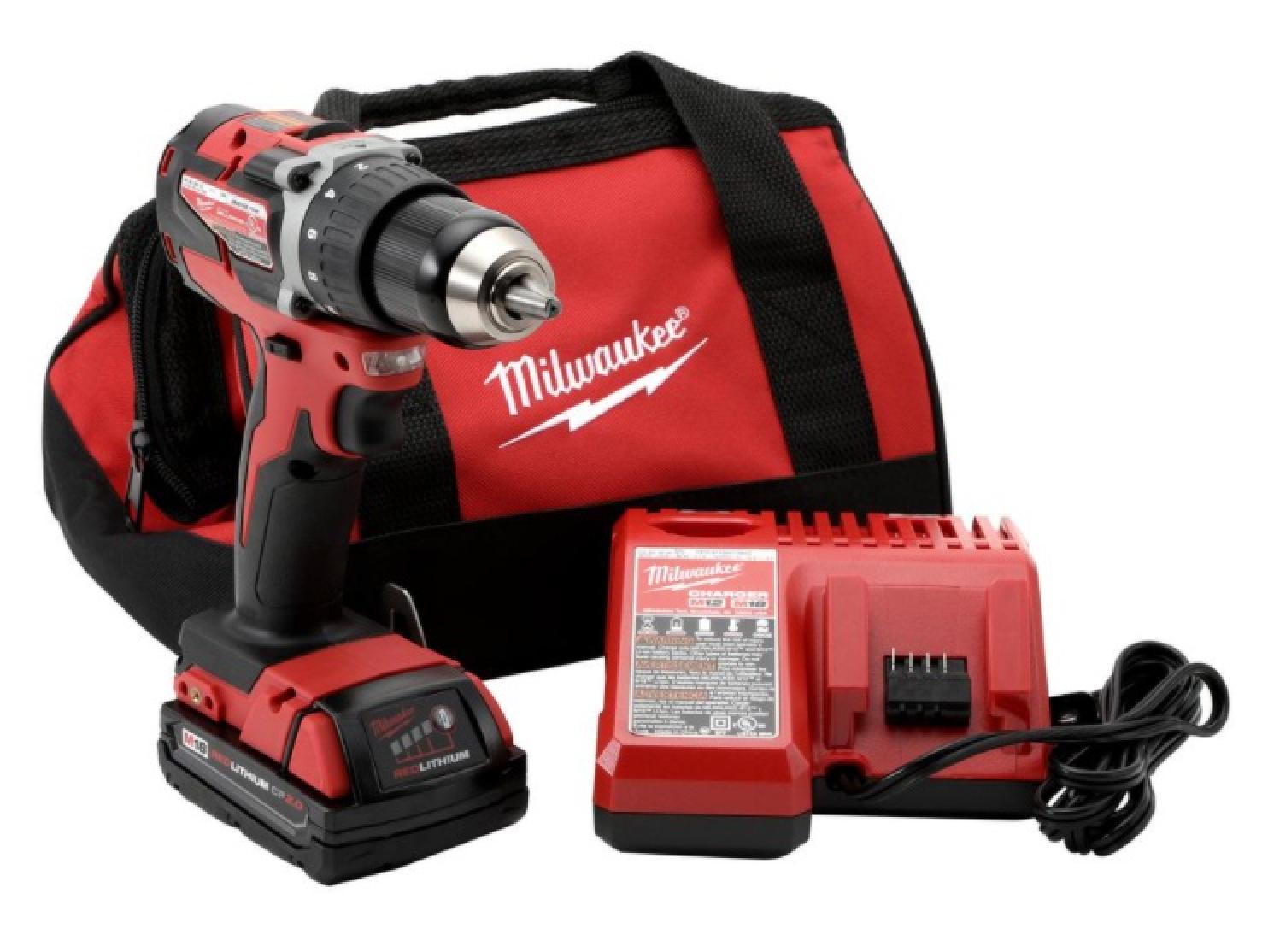 Milwaukee M18 Compact Brushless 1/2" Drill/Driver Kit 2