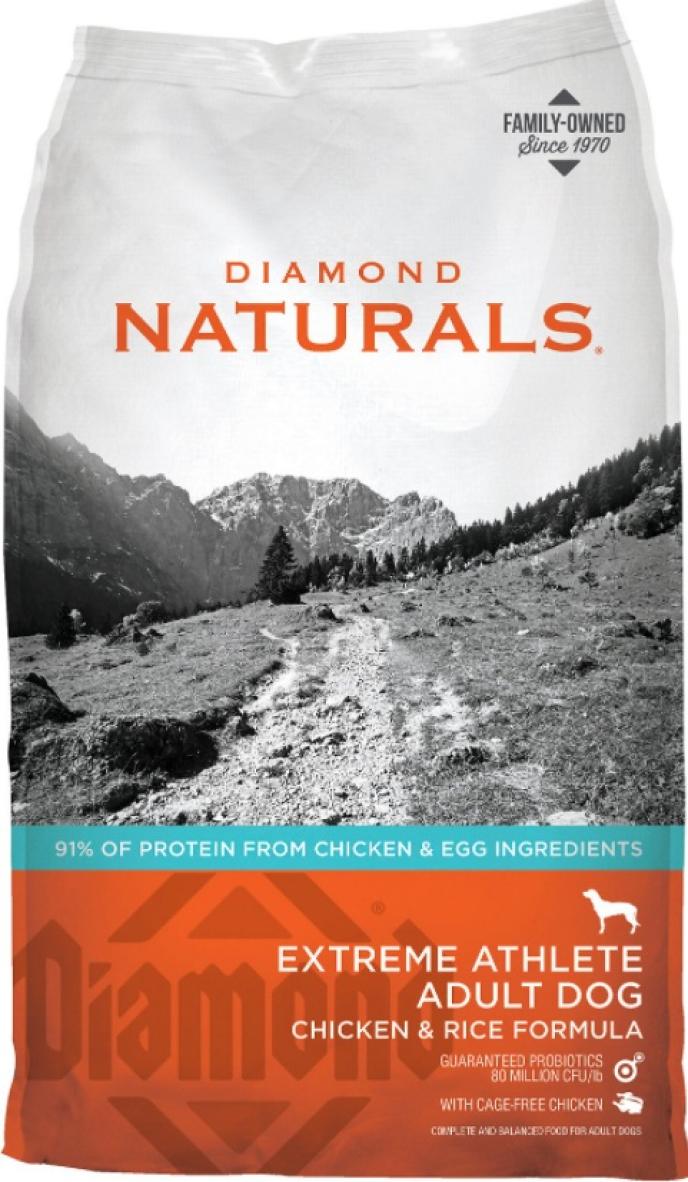 Diamond Naturals Adult Extreme Athlete Chicken & Rice Formula