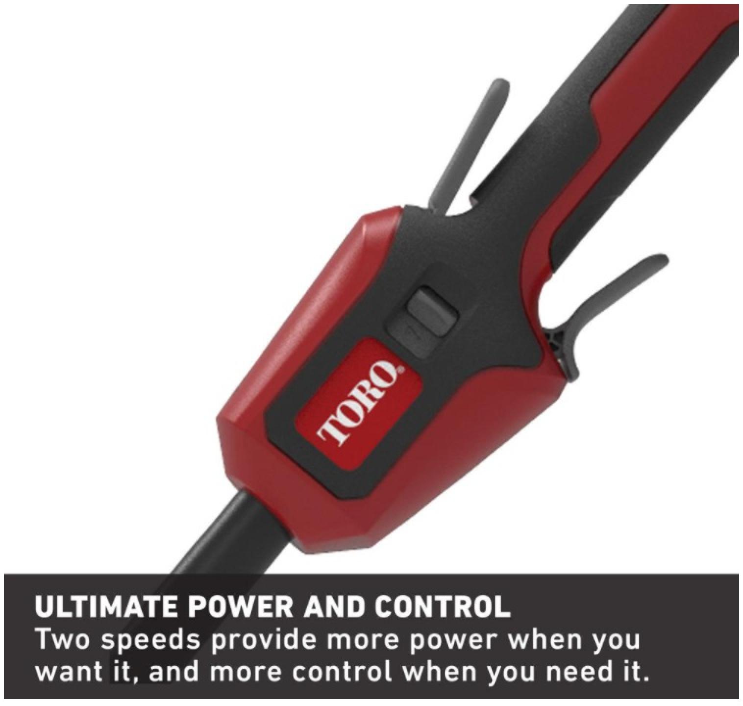 Toro 60-Volt Battery Cordless Electric Snow Shovel Power Controls