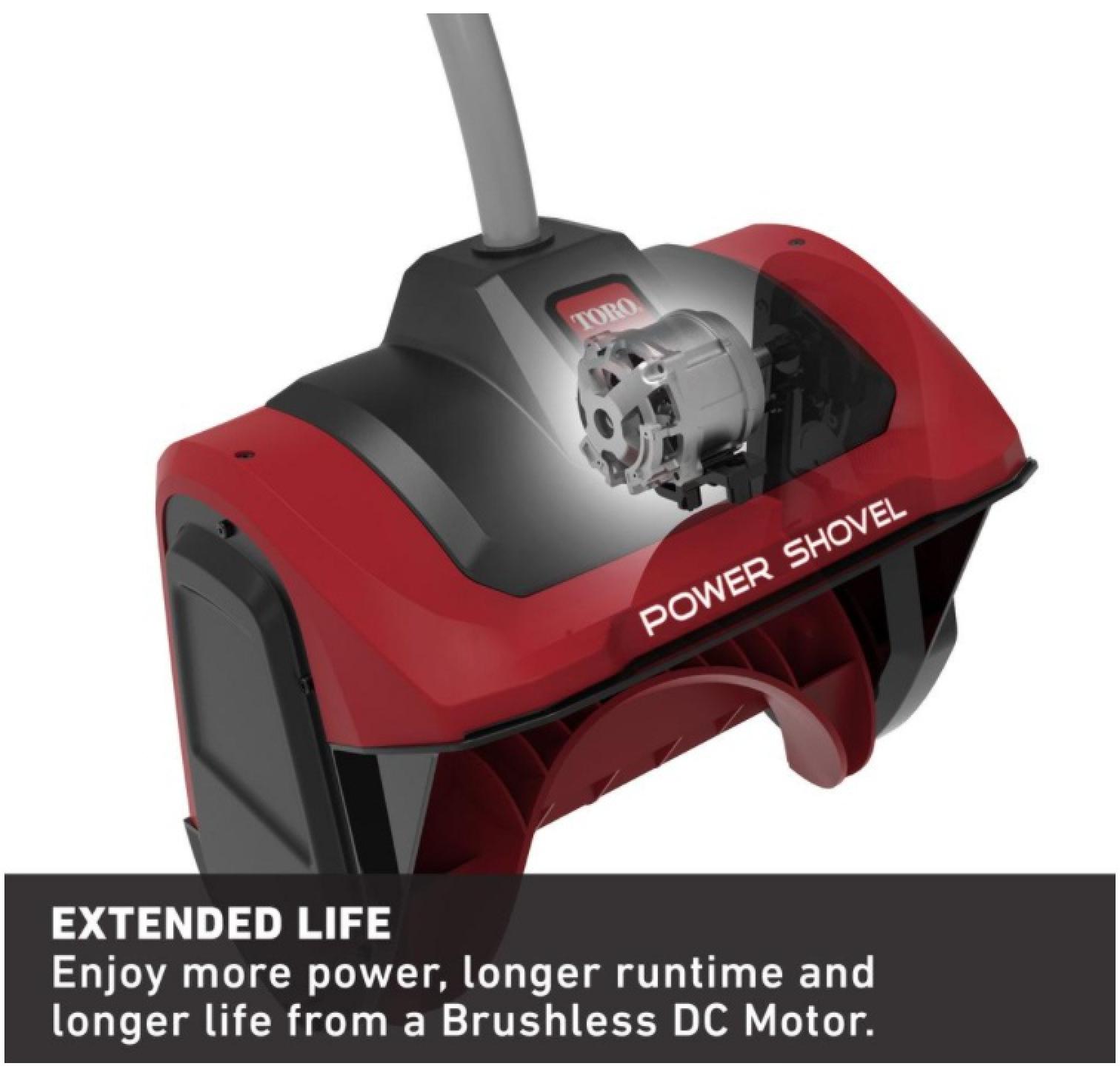 Toro 12 in. 60Volt Battery Cordless Electric Snow Shovel with 2.5 Ah