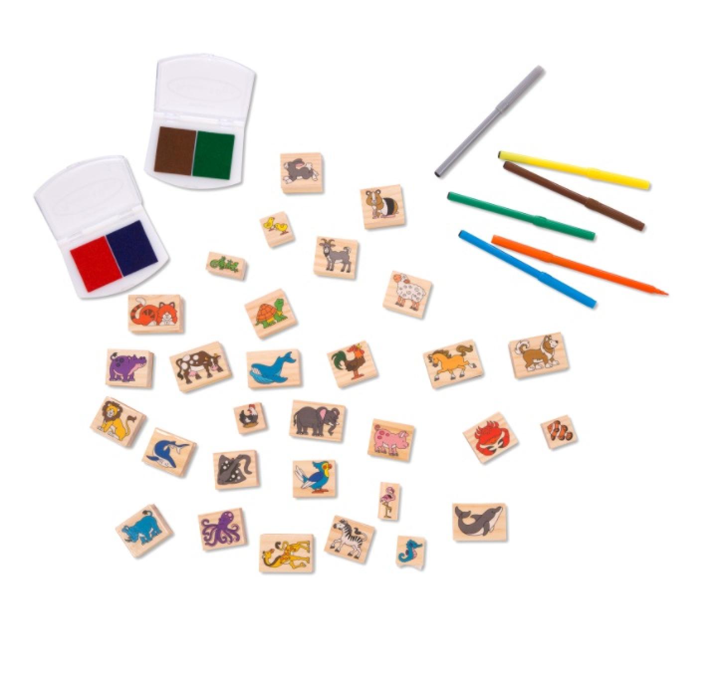Wooden Stamp Set Parts