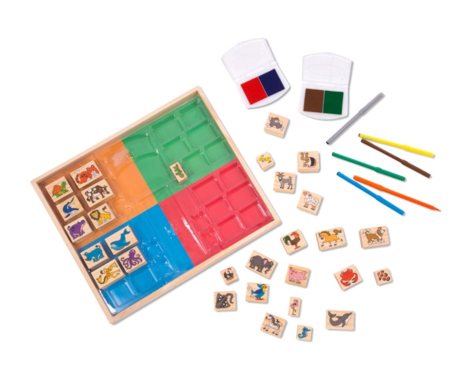 melissa and doug frozen stamp set