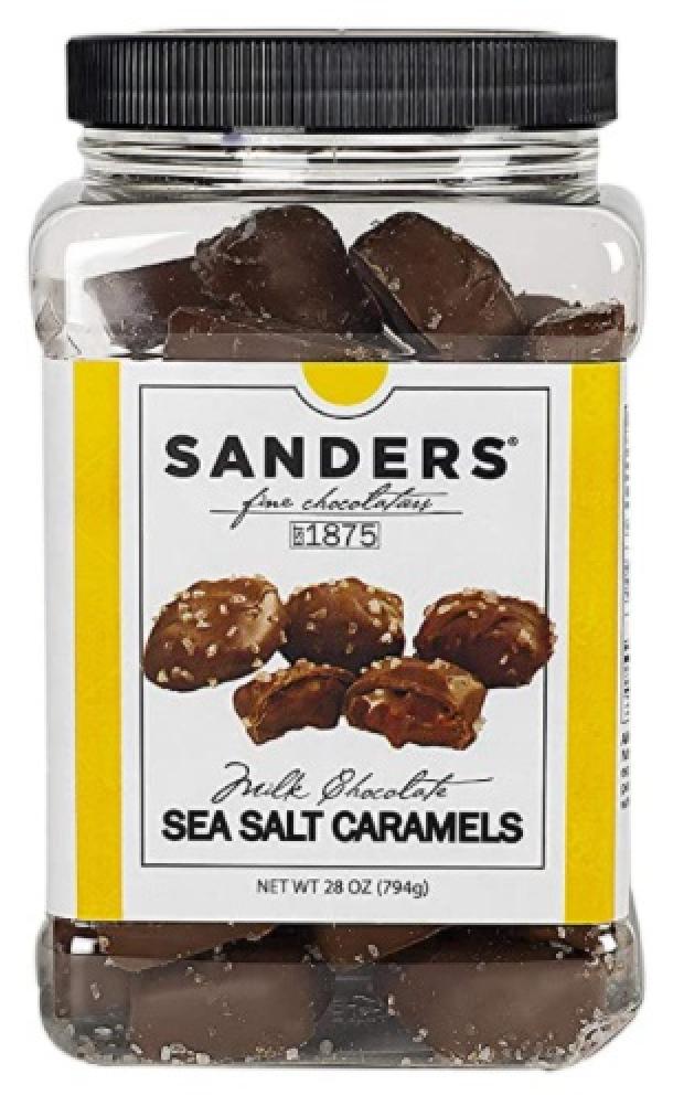 Sanders Chocolates Original Milk Chocolate Sea Salt Caramels