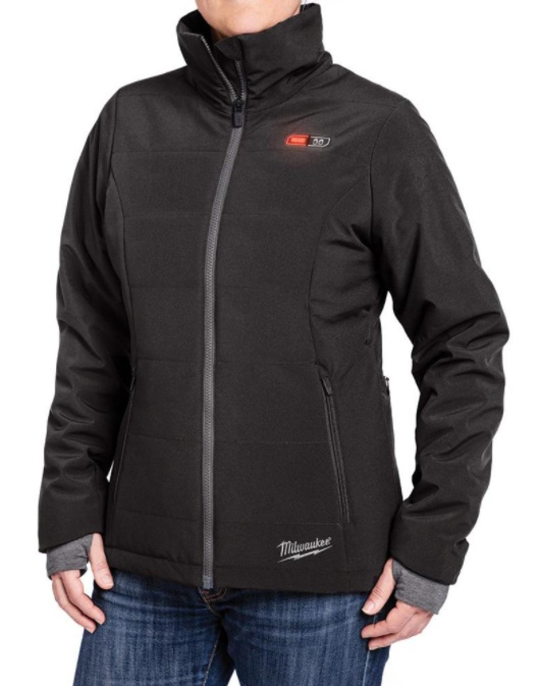 Milwaukee M12™ Women's Heated AXIS™ Jacket Woman Wearing Front