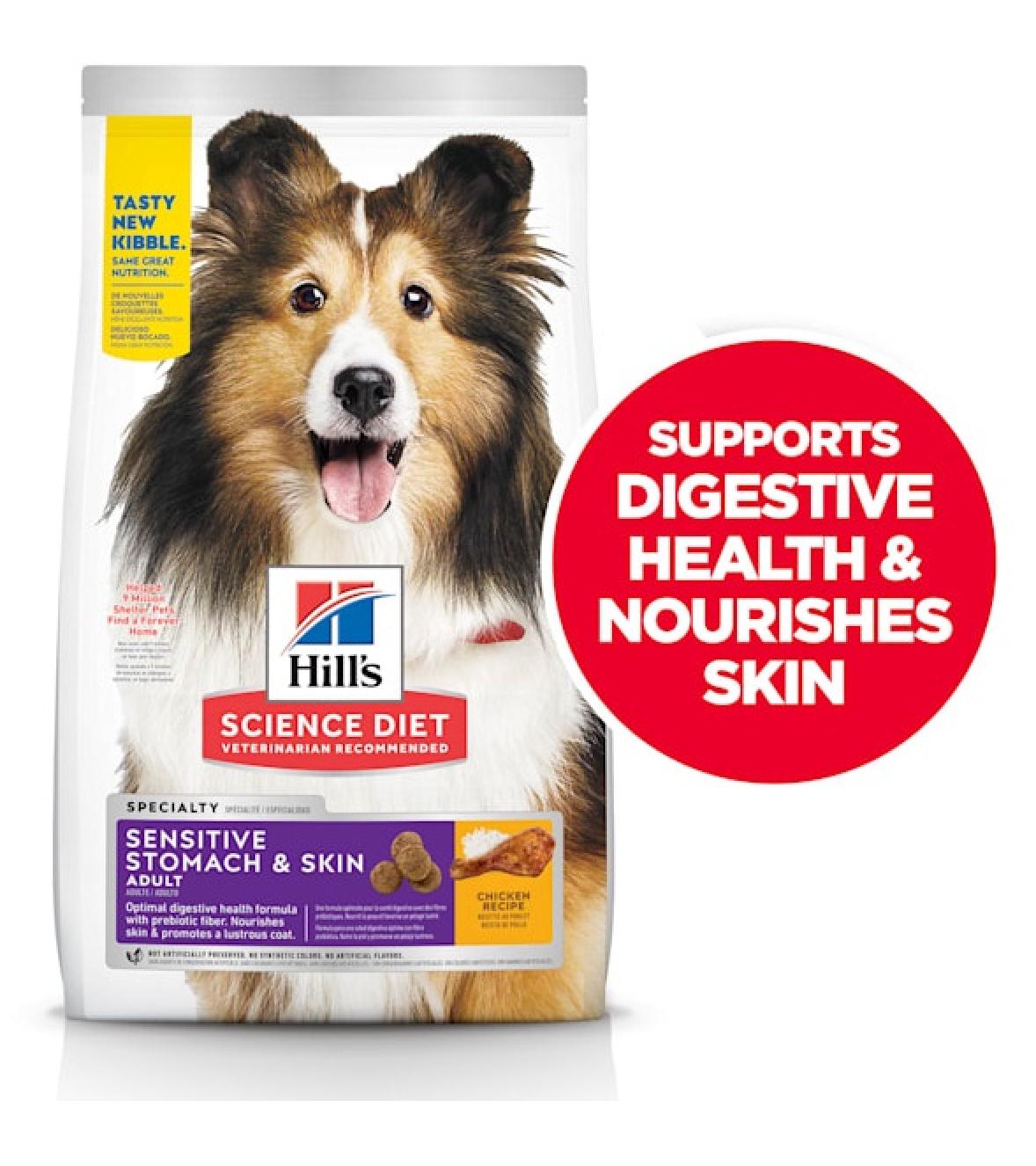 Hill's Science Diet Adult Sensitive Stomach Dry Dog Food Info