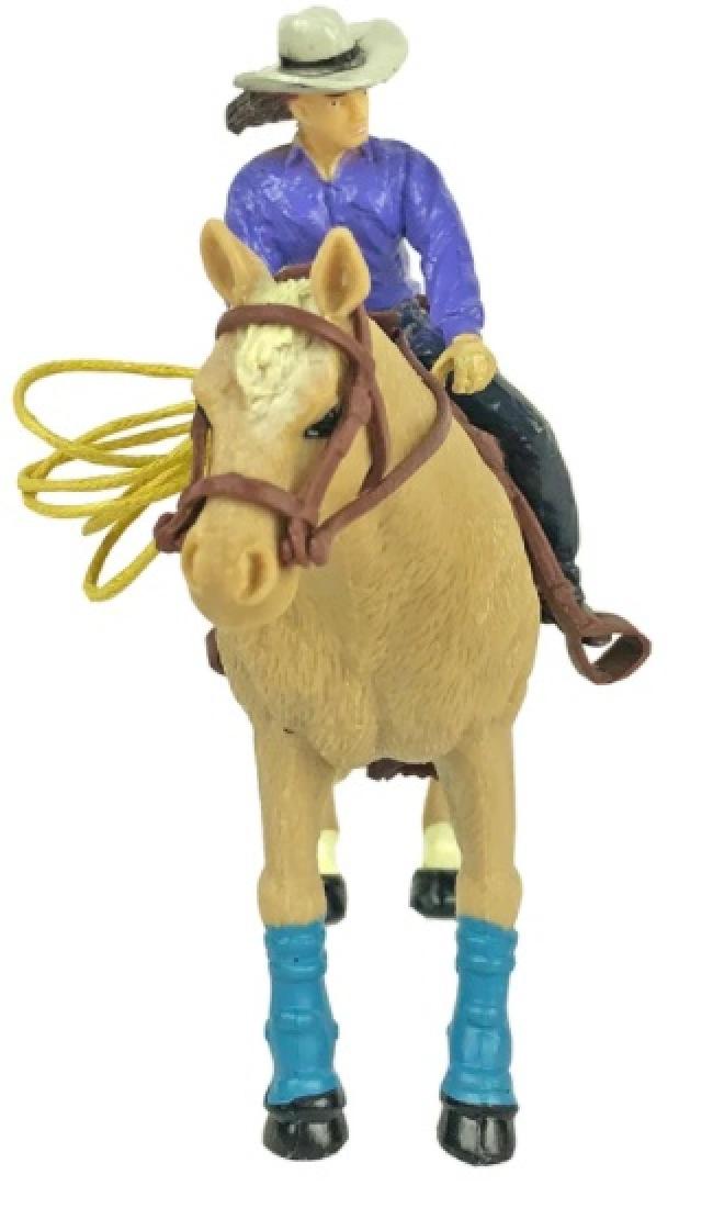 Big Country Farm Toys All Around Cowgirl Horse and Girl Front