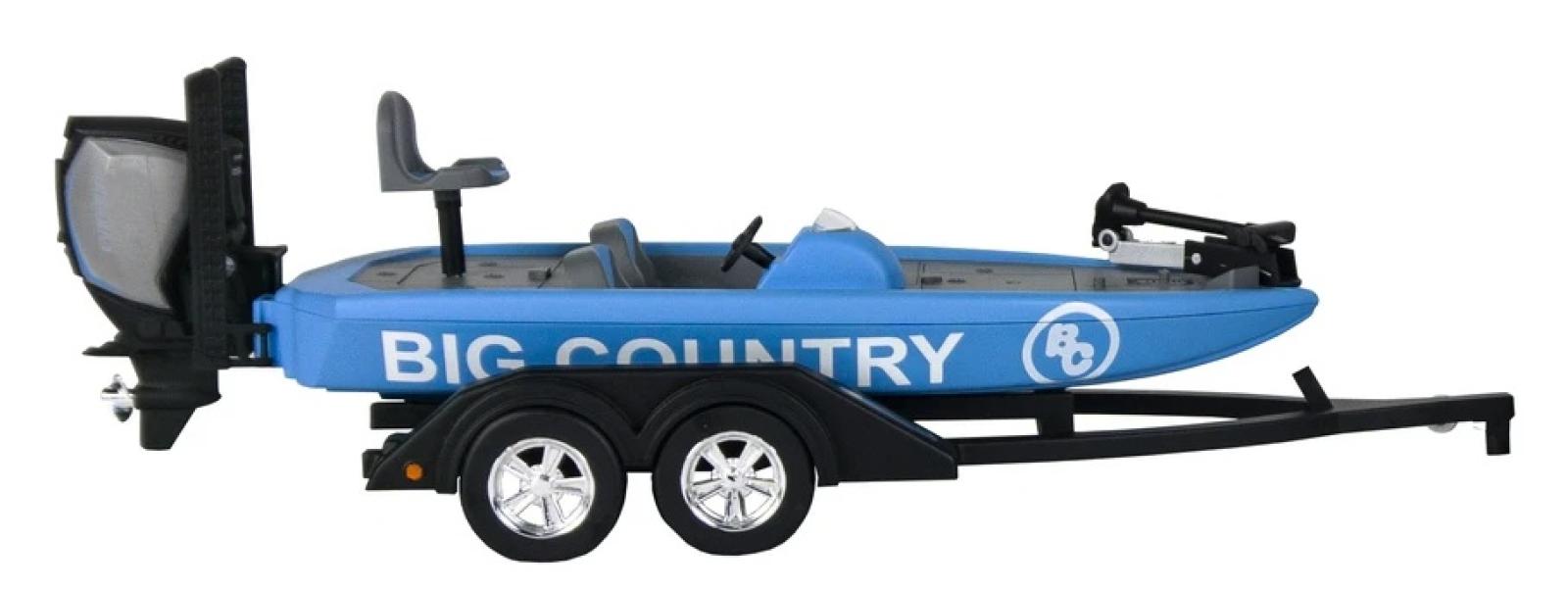 Big Country Farm Toys Bass Boat Right Side of Boat