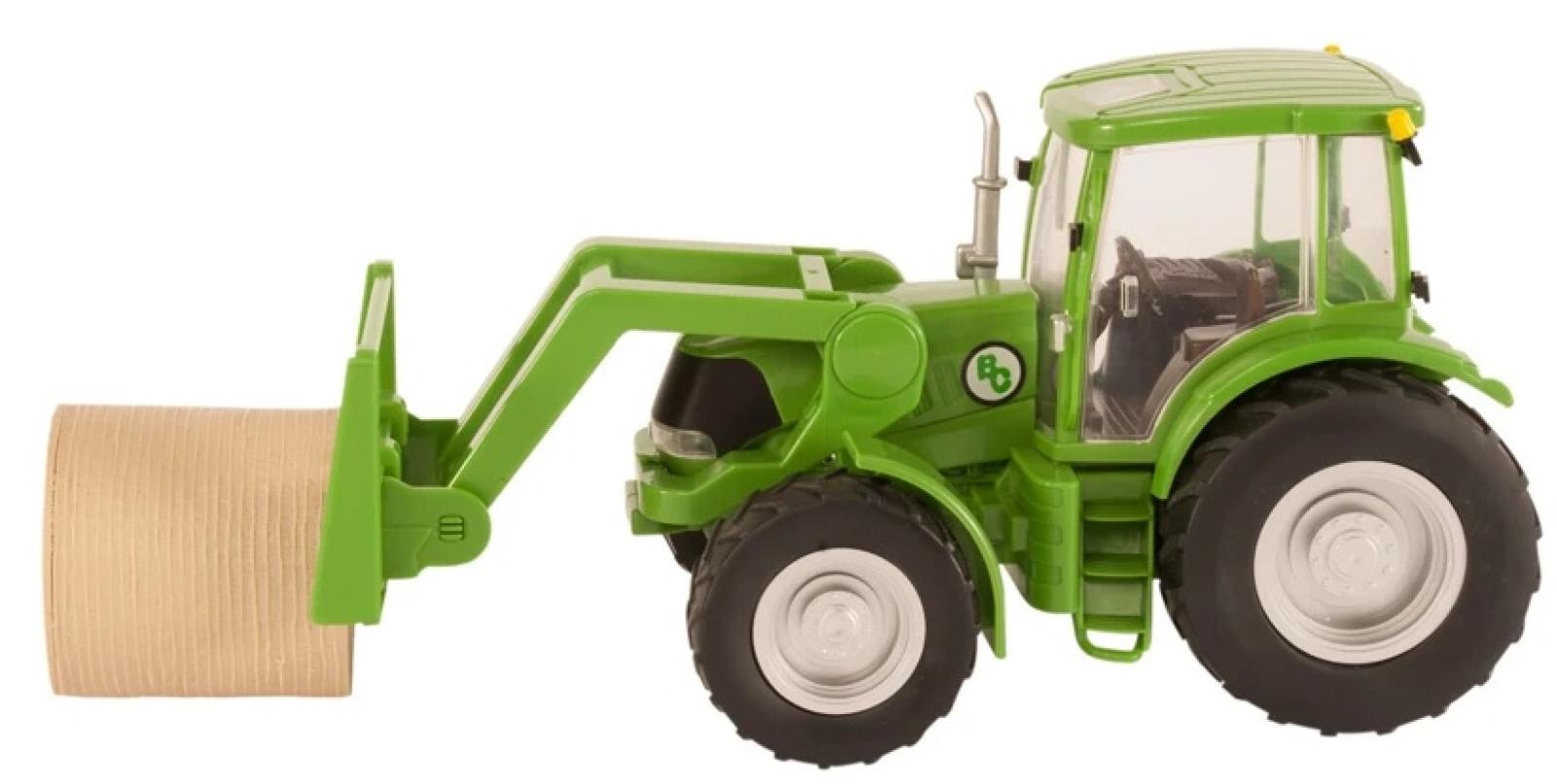 Big Country Farm Toys Tractor and Implements With Bale
