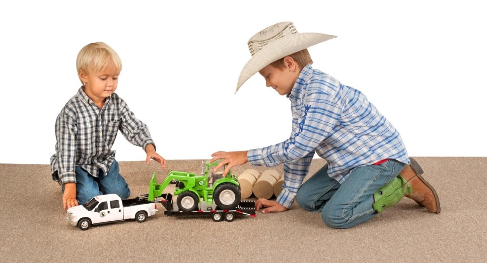 Big Country Farm Toys Tractor and Implements Kids Playing, Truck and Trailer Sold Separately