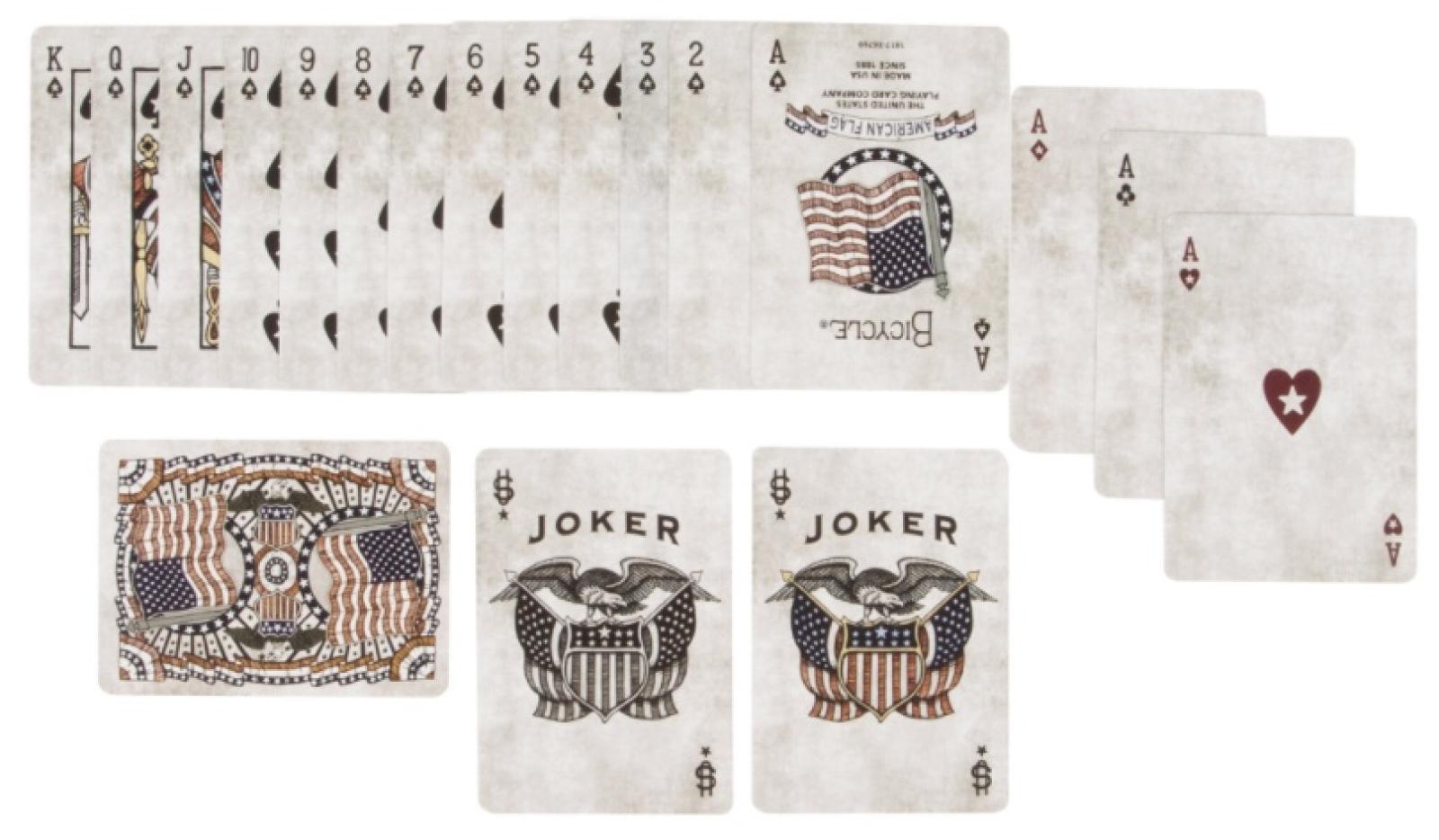 Bicycle American Flag Playing Cards 