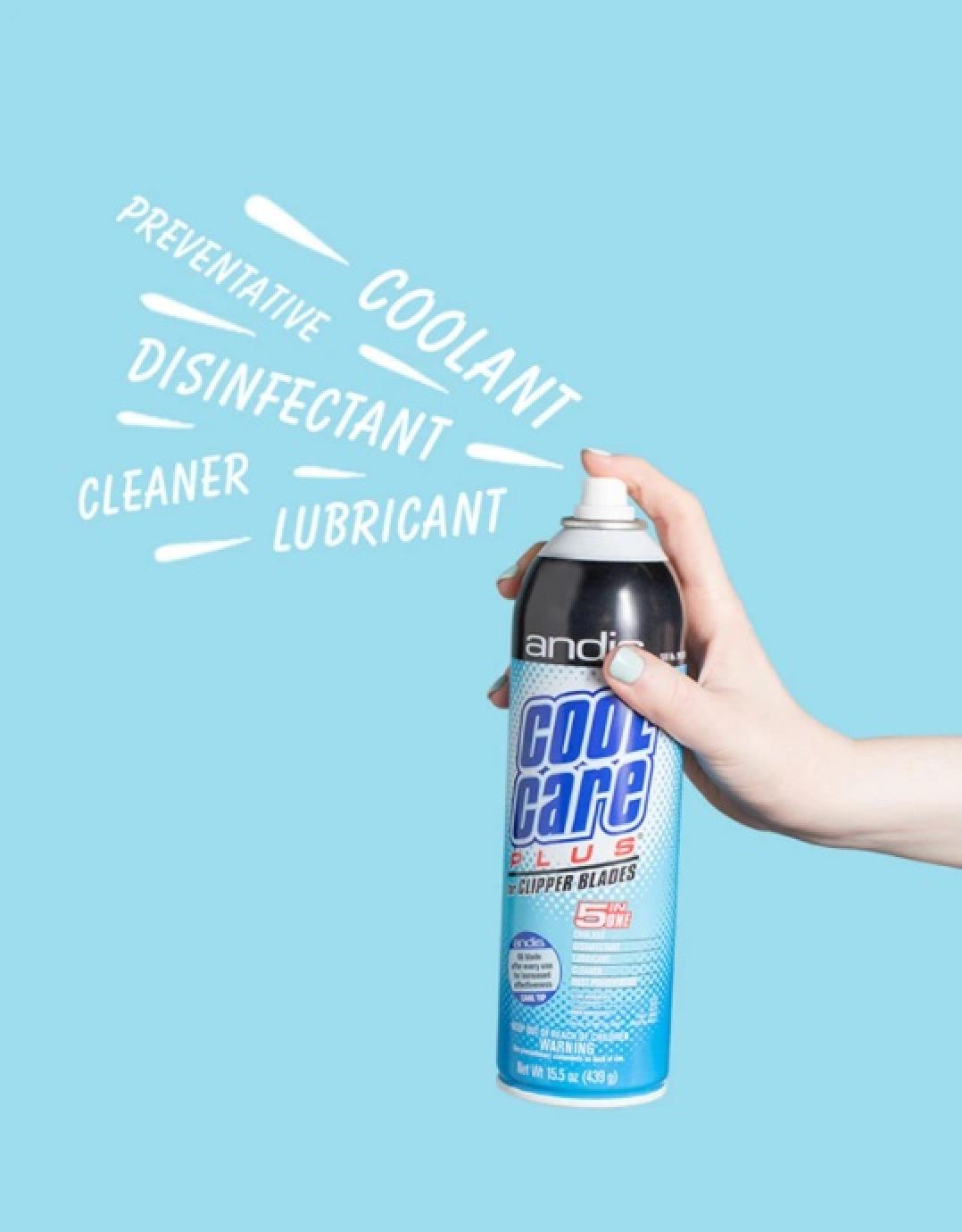 Andis Cool Care Plus Clipper Blade Cleaner Info