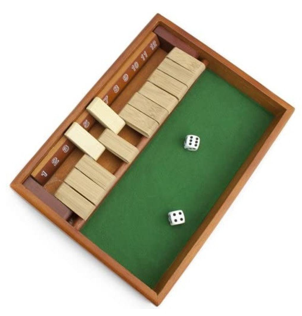 Brybelly Shut The Box Wager Game Board 