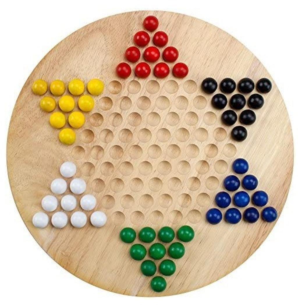 Brybelly Wooden Chinese Checkers
