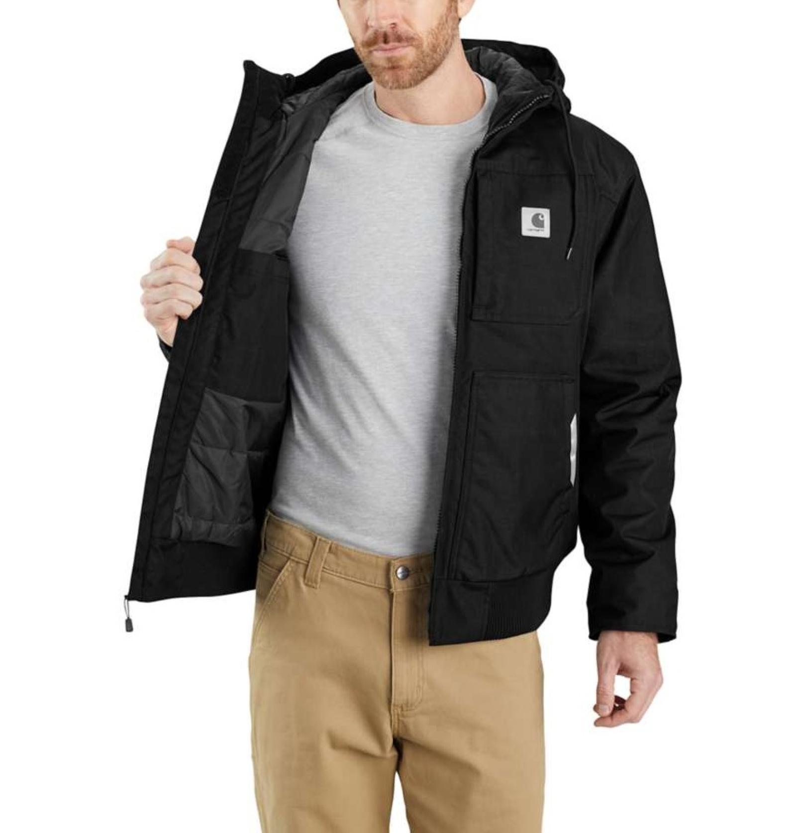 Carhartt Men's Yukon Extremes Insulated Active Jac Right Side Open