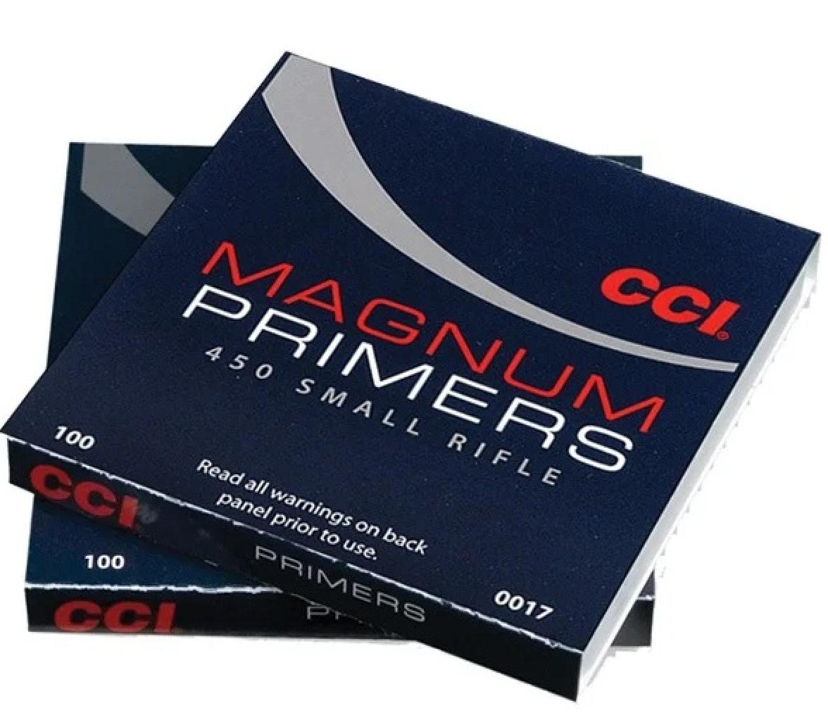 CCI 450 Mag Small Rifle Primers 100 Pack