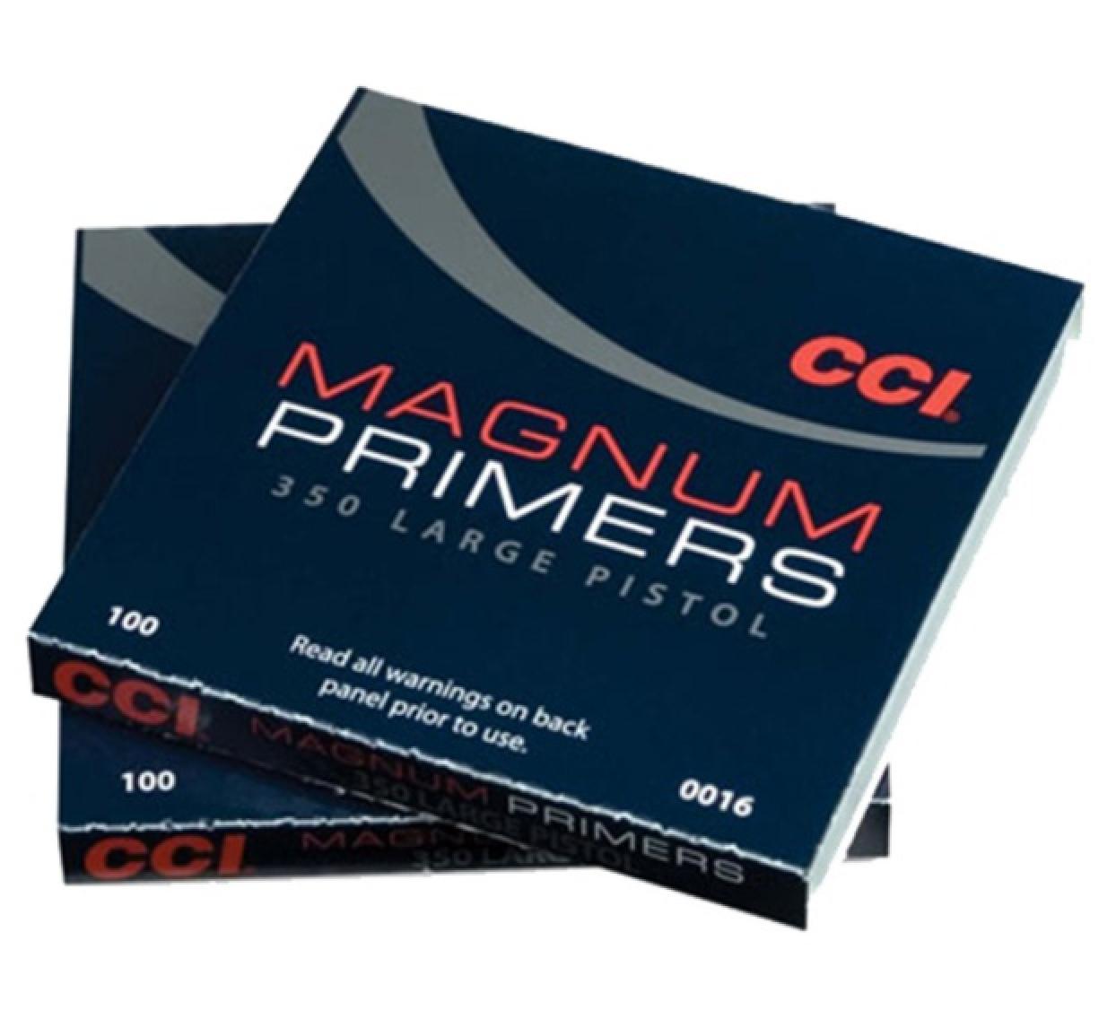 CCI Magnum Large Pistol Primers 350 - 100 Count